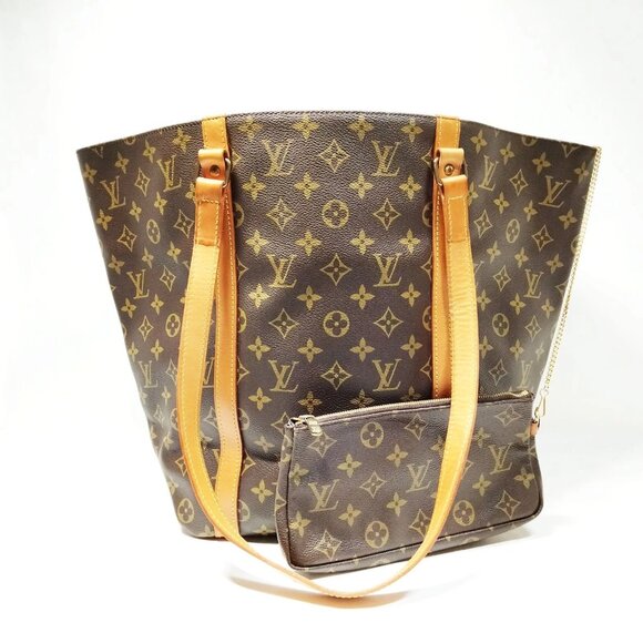 Authentic Louis Vuitton Sac Shopping Brown Monogram Tote Bag mn845-111825 - Picture 1 of 16